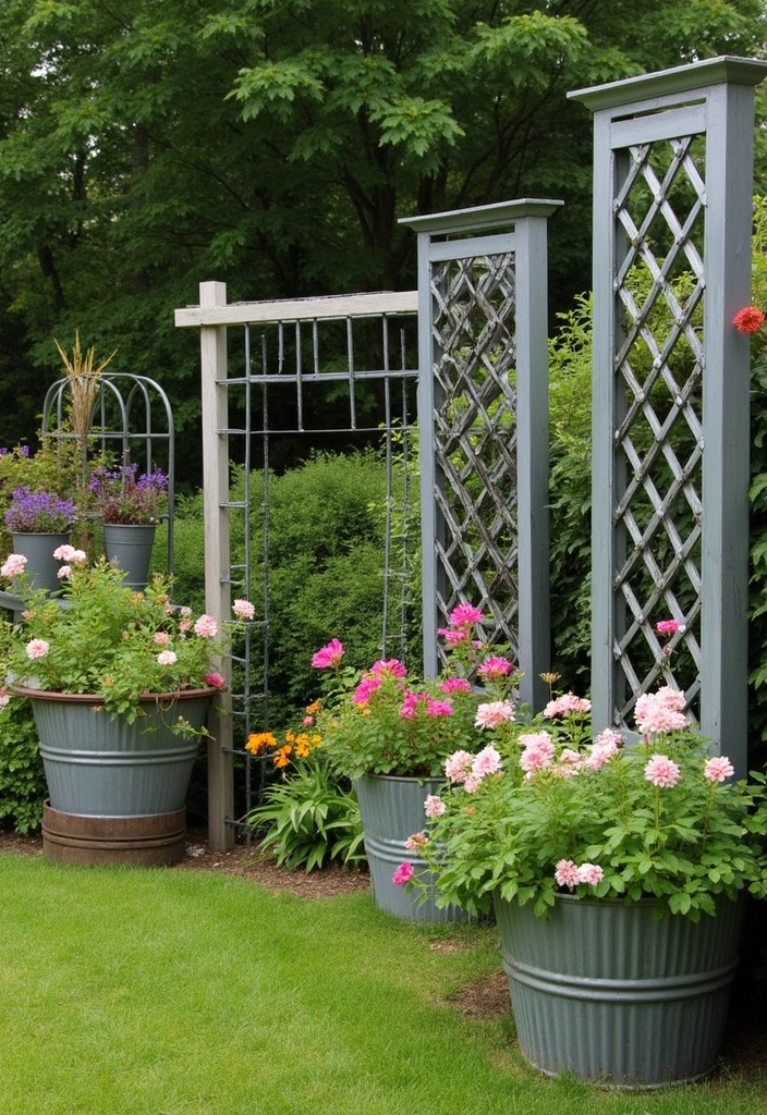 25 Corrugated Metal Decor Ideas With Industrial Aesthetic - 13. Corrugated Metal Outdoor Decor