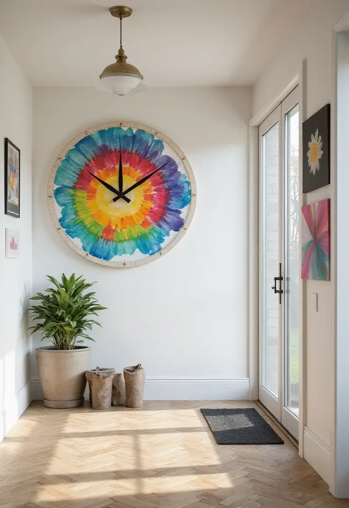 25 Home Decor Ideas With Metal Wall Clocks For Modern Charm 45 25 Home Decor Ideas With Metal Wall Clocks For Modern Charm - 23. Artistic Clock Faces