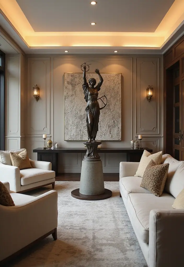 25 Home Decor Inspirations With Metal Sculptures For Art Lovers 33 25 Home Decor Inspirations With Metal Sculptures For Art Lovers - 17. Metal Art Statues