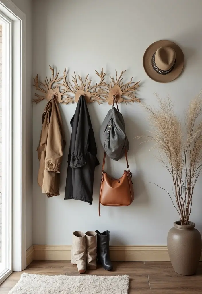 25 Home Decor Inspirations With Metal Sculptures For Art Lovers 52 25 Home Decor Inspirations With Metal Sculptures For Art Lovers - 22. Metal Wall Hooks
