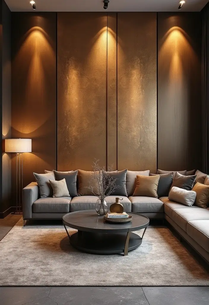 25 Home Decor Inspirations With Metal Sculptures For Art Lovers 11 25 Home Decor Inspirations With Metal Sculptures For Art Lovers - 7. Metal Wall Panels