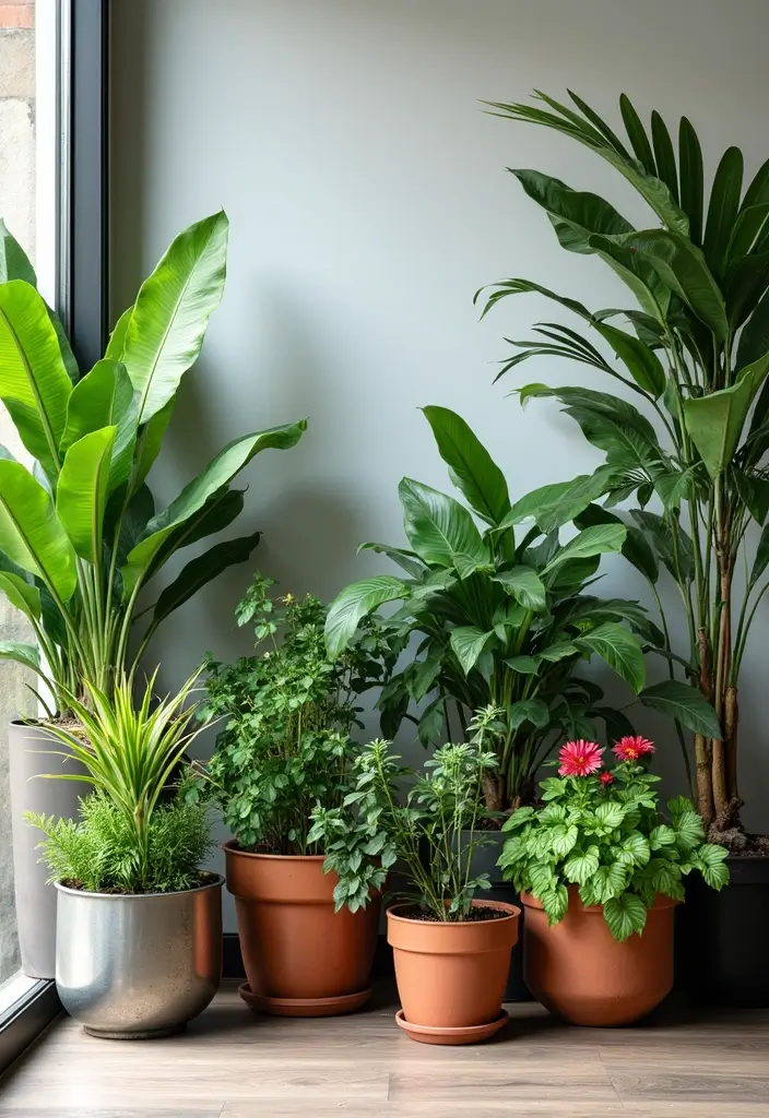 25 Home Decor Metal Texture Ideas For Modern Homes 47 25 Home Decor Metal Texture Ideas For Modern Homes - 13. Metal Planters for Indoor Plants