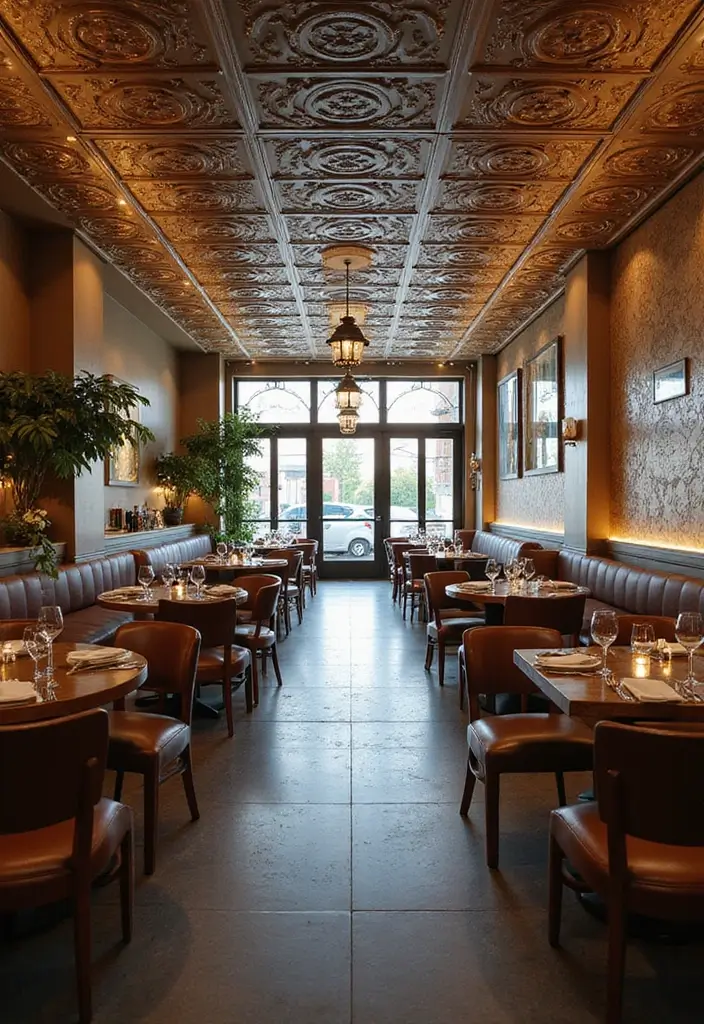 25 Home Decor Metal Texture Ideas For Modern Homes 52 25 Home Decor Metal Texture Ideas For Modern Homes - 18. Metal Ceiling Tiles