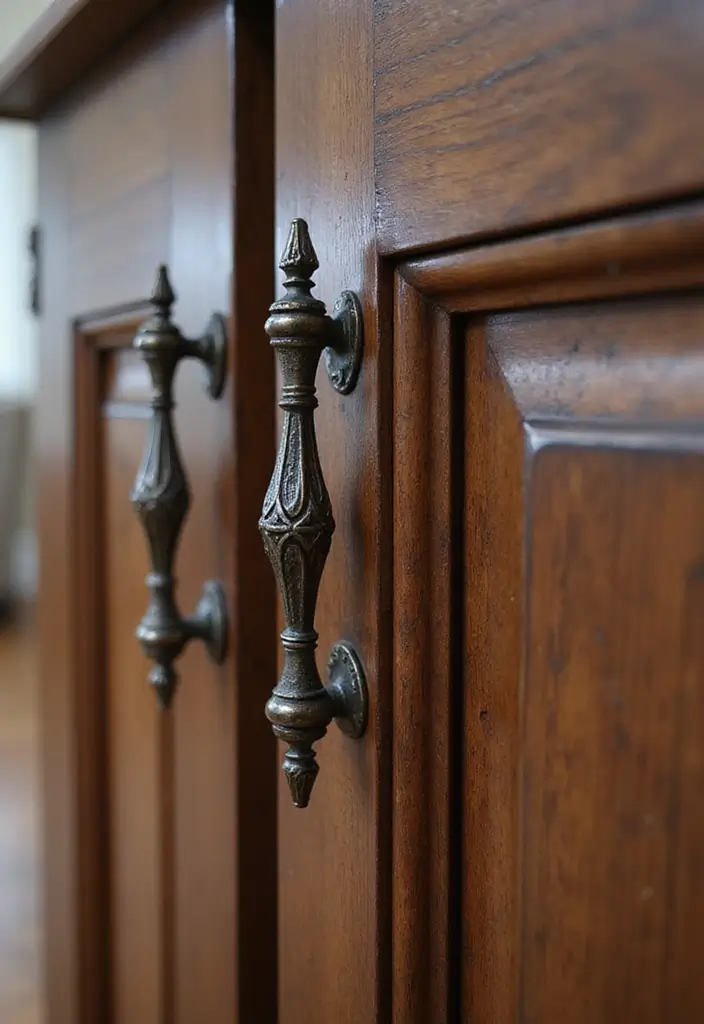 25 Home Decor Metal Texture Ideas For Modern Homes 37 25 Home Decor Metal Texture Ideas For Modern Homes - 9. Metal Hardware for Cabinets