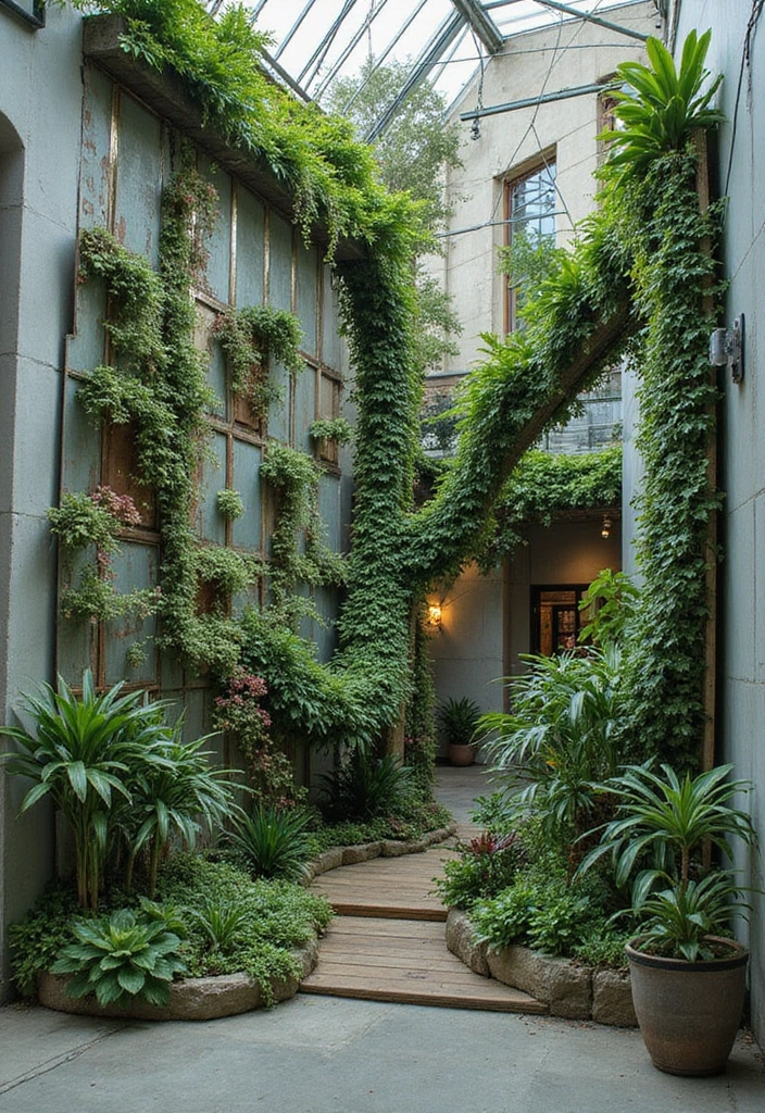 25 Metal Wall Planter Decor Ideas To Bring Nature Indoors - 10. Open Air Vertical Gardens