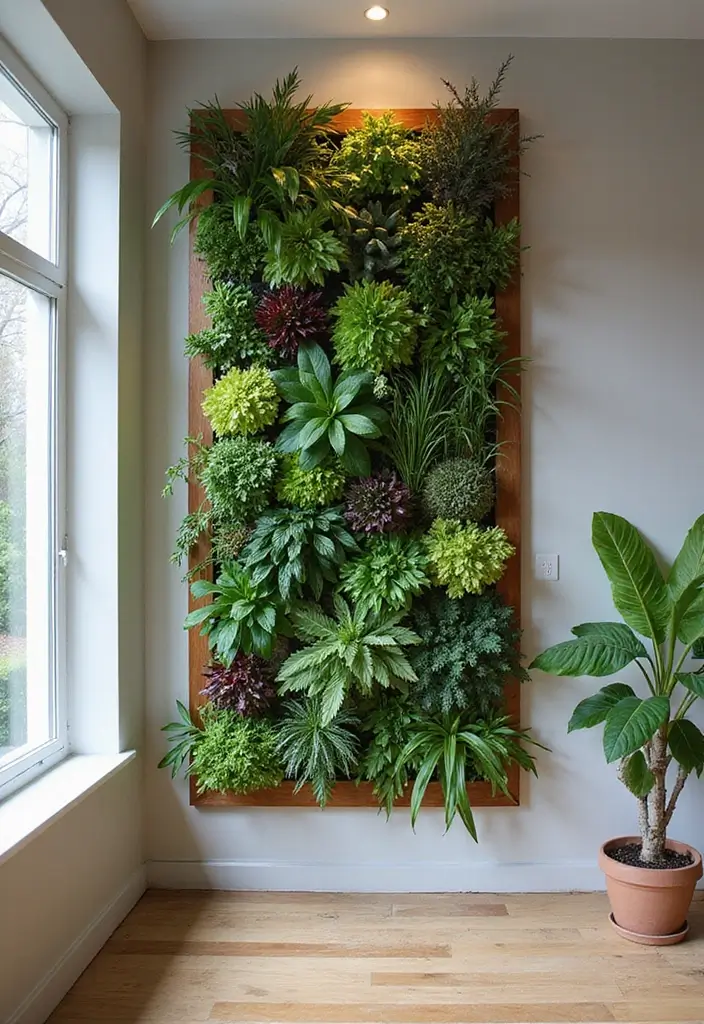 25 Metal Wall Planter Decor Ideas To Bring Nature Indoors - 25. Artistic Wall Planter Panels