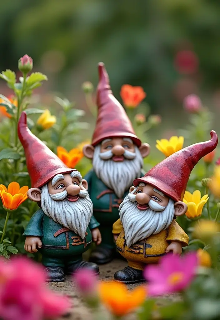25 Rustic Metal Garden Decor Ideas With Character 51 25 Rustic Metal Garden Decor Ideas With Character - 15. Metal Garden Gnomes