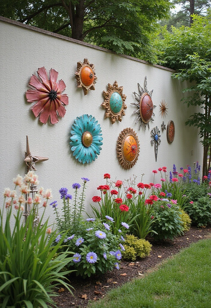 25 Rustic Metal Garden Decor Ideas With Character 67 25 Rustic Metal Garden Decor Ideas With Character - 25. Decorative Metal Wall Art