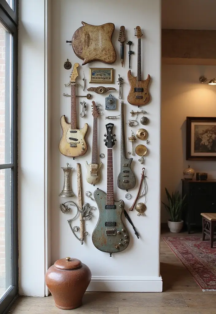25 Vintage Metal Wall Decor Inspirations For Classic Homes 55 25 Vintage Metal Wall Decor Inspirations For Classic Homes 21. Vintage Metal Musical Instruments 20251013 164207