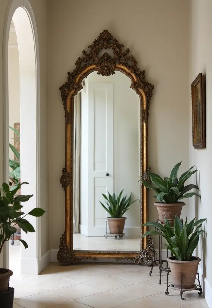 25 Vintage Metal Wall Decor Inspirations For Classic Homes 13 25 Vintage Metal Wall Decor Inspirations For Classic Homes 5. Vintage Mirrors with Metal Frames 20251013 164103