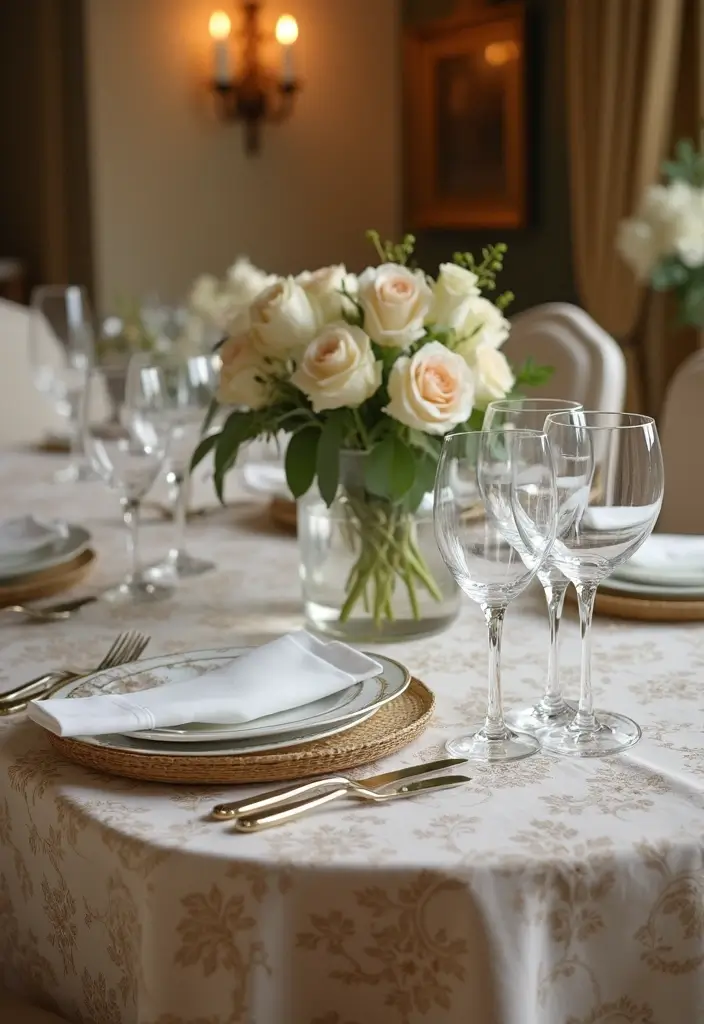 26 Fleur De Lis Metal Decor Ideas That Add French Elegance 30 26 Fleur De Lis Metal Decor Ideas That Add French Elegance - 10. Fleur De Lis Table Linens