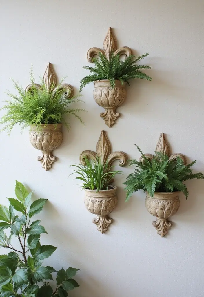 26 Fleur De Lis Metal Decor Ideas That Add French Elegance 64 26 Fleur De Lis Metal Decor Ideas That Add French Elegance - 24. Fleur De Lis Wall Planters