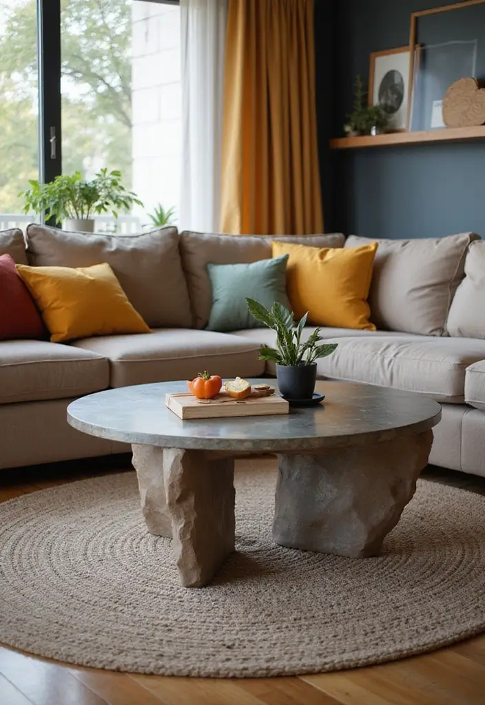 26 Home Decor With Metal Tables That Elevate Any Room - 1. Sleek Coffee Table Magic