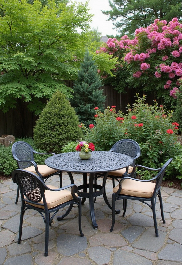 26 Home Decor With Metal Tables That Elevate Any Room - 5. Outdoor Metal Tables