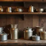 26 Kitchen Decor Ideas With Metal Pots That Feel Rustic