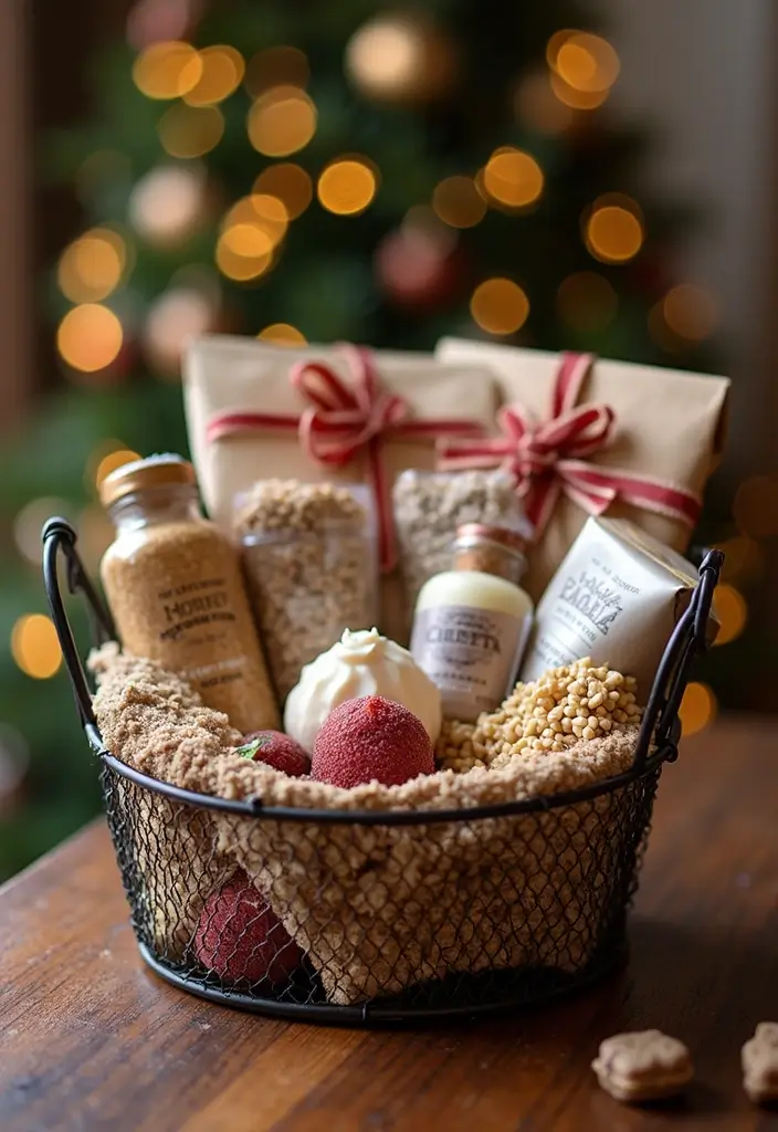 26 Metal Basket Decor Ideas That Combine Form And Function 30 26 Metal Basket Decor Ideas That Combine Form And Function - 10. Creative Gift Baskets