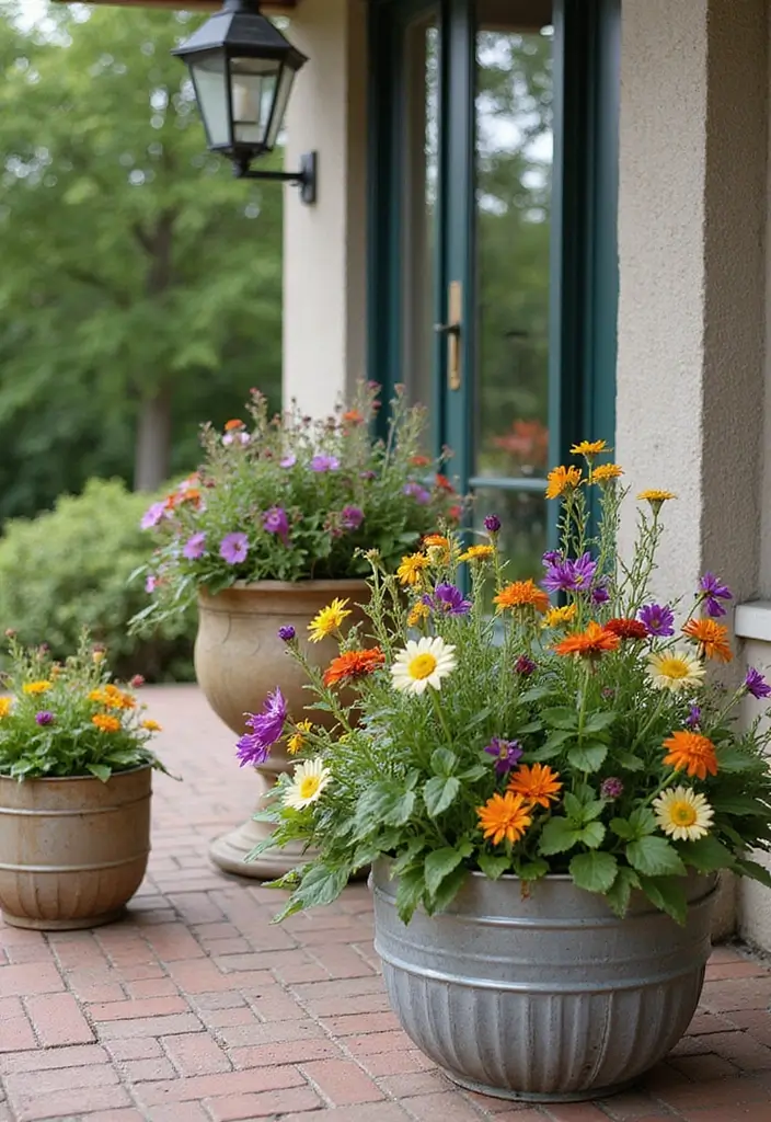 26 Metal Basket Decor Ideas That Combine Form And Function 48 26 Metal Basket Decor Ideas That Combine Form And Function - 14. Decorative Garden Baskets