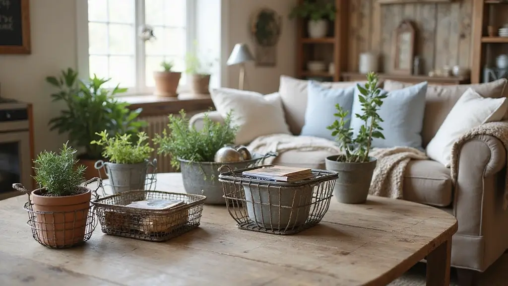 26 Metal Basket Decor Ideas That Combine Form And Function