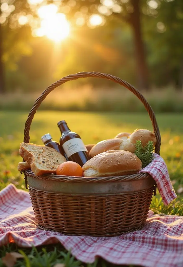 26 Metal Basket Decor Ideas That Combine Form And Function 76 26 Metal Basket Decor Ideas That Combine Form And Function - 22. Outdoor Picnic Baskets