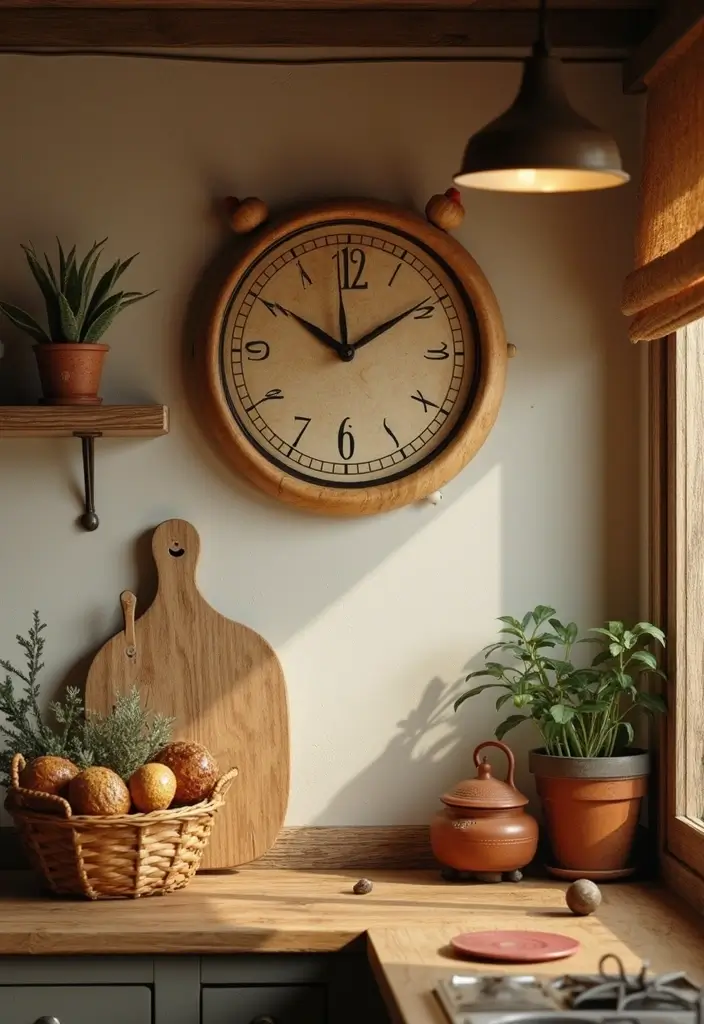 26 Metal Chicken Coop Decor Ideas For Farmhouse Lovers - 15. Chicken-Themed Wall Clocks