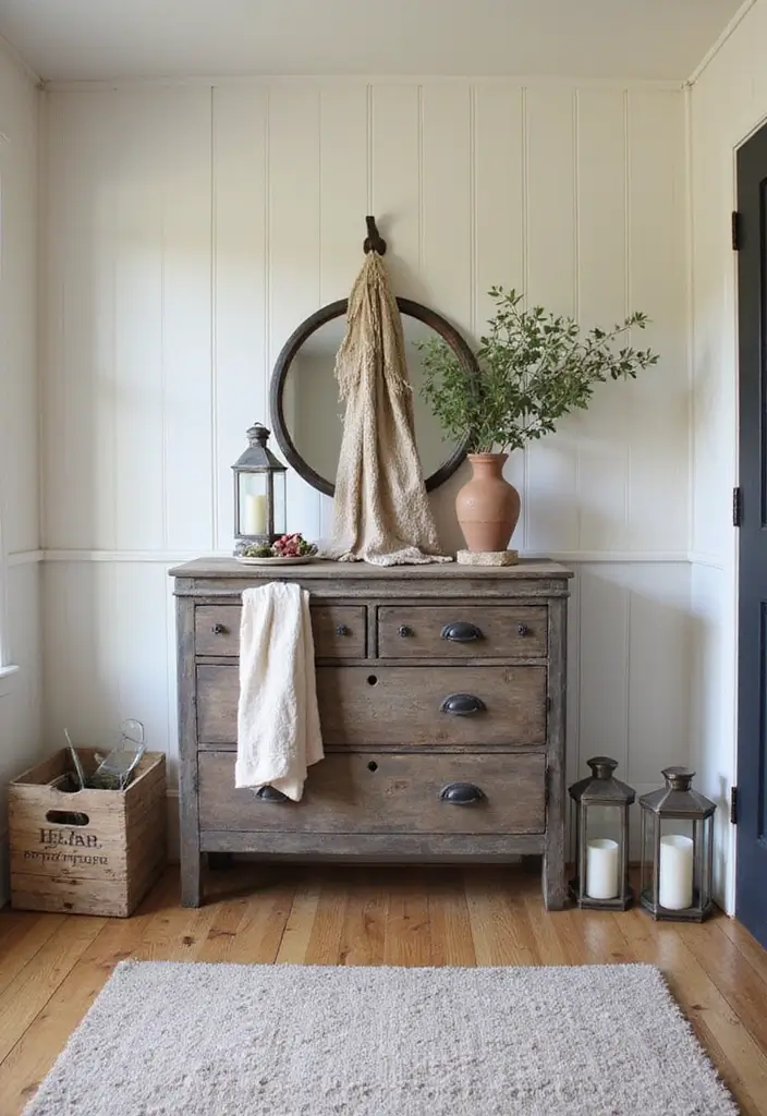 26 Metal Dress Form Decor Ideas For Artistic Homes 34 26 Metal Dress Form Decor Ideas For Artistic Homes 14. Rustic Farmhouse Entry Decor 20251013 164413