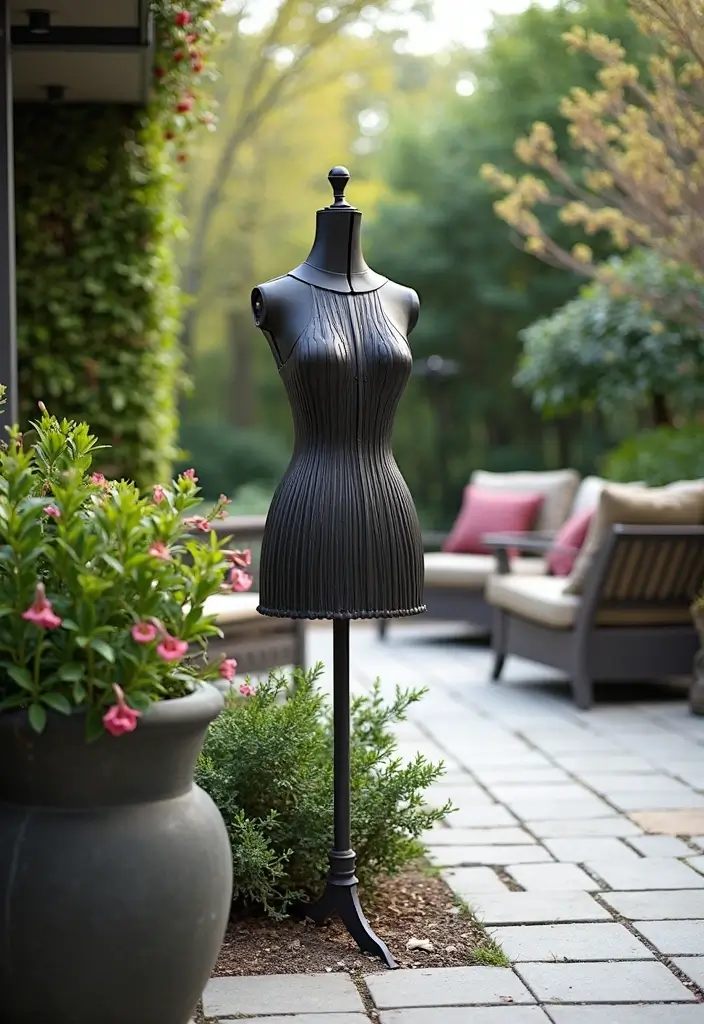 26 Metal Dress Form Decor Ideas For Artistic Homes 53 26 Metal Dress Form Decor Ideas For Artistic Homes 21. Sculptural Patio Accent 20251013 164438