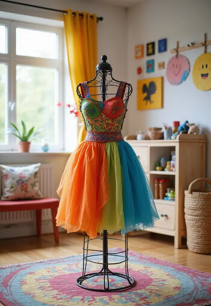 26 Metal Dress Form Decor Ideas For Artistic Homes 12 26 Metal Dress Form Decor Ideas For Artistic Homes 6. Playful Kids Room Addition 20251013 164347