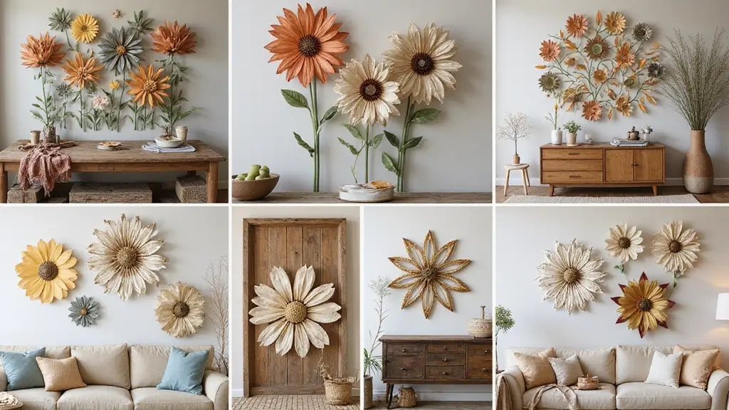 26 Metal Flower Wall Decor Ideas That Bloom Indoors
