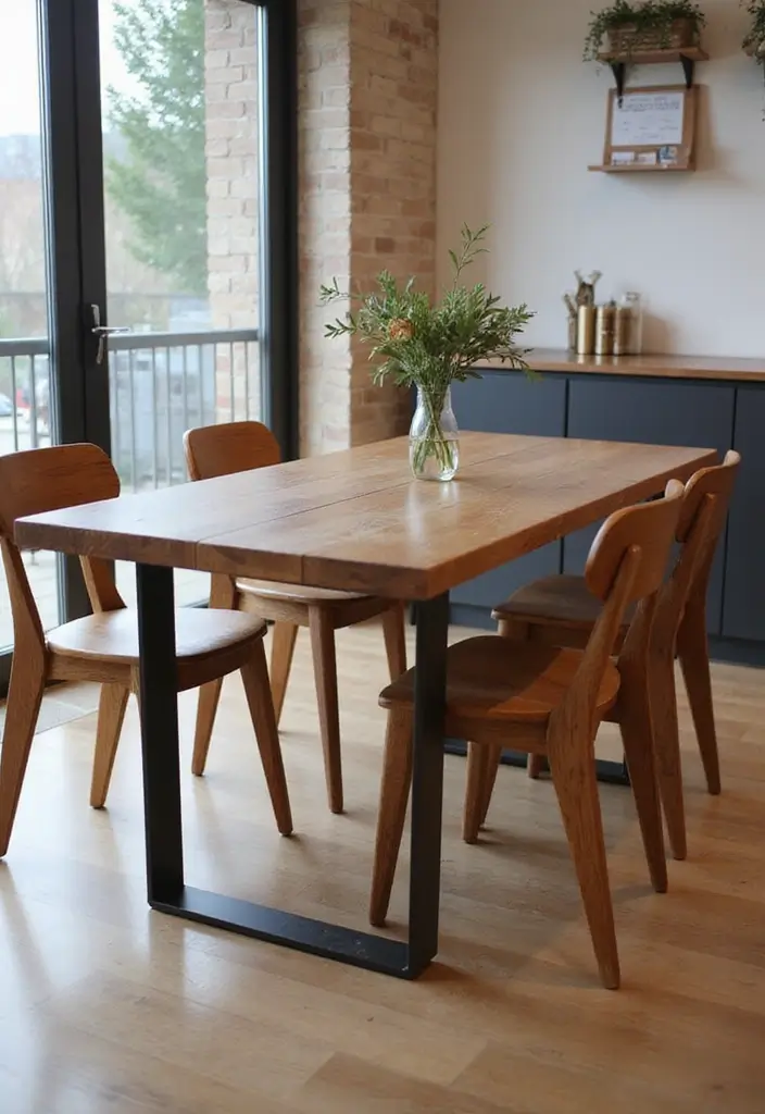 26 Rustic Metal Home Decor Inspirations For Warm Interiors - 25. Metal Furniture Legs