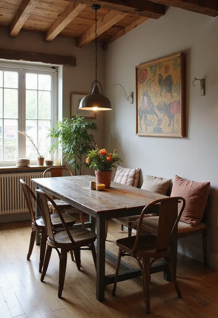 26 Rustic Metal Home Decor Inspirations For Warm Interiors - 6. Metal Furniture Accents