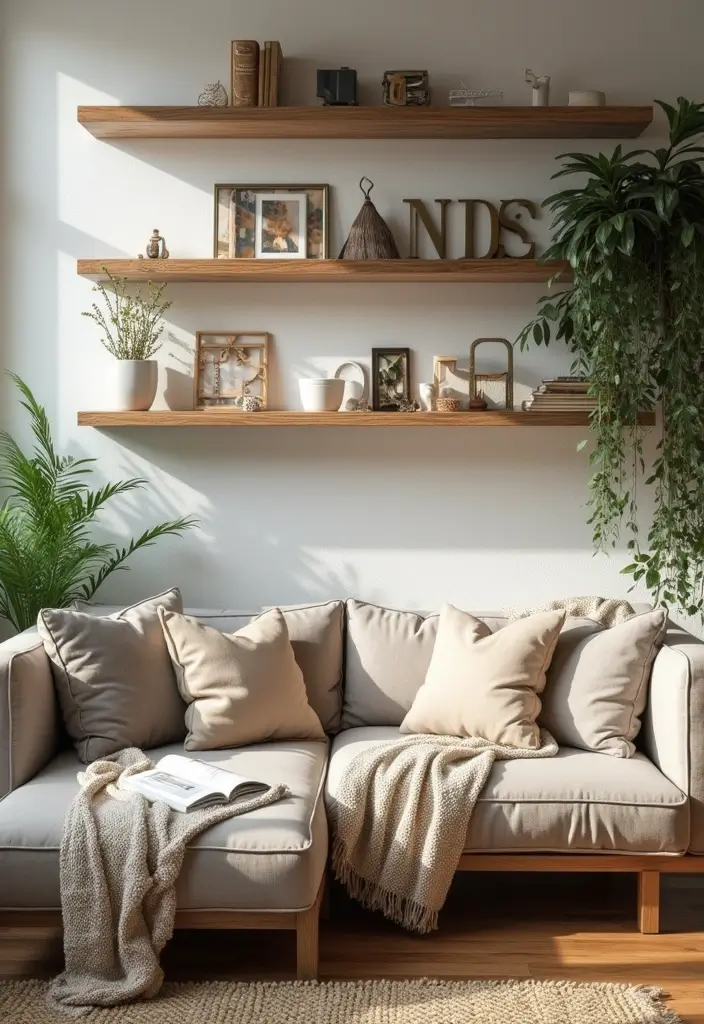 27 Creative Home Decor Ideas With Metal Letters 22. Layered Textures in Decor 20251013 163410