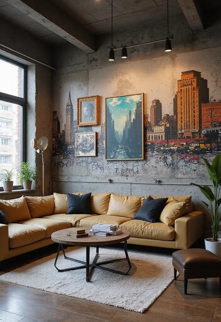 27 Industrial Wood And Metal Decor Ideas For Chic Spaces - 23. Urban Style Decor