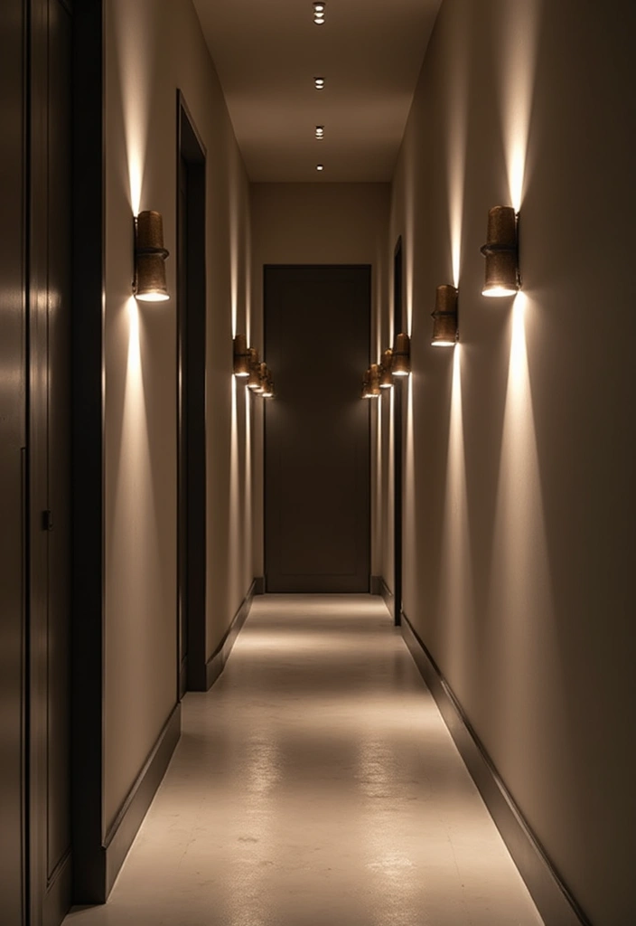 27 Industrial Wood And Metal Decor Ideas For Chic Spaces - 24. Minimalist Wall Sconces