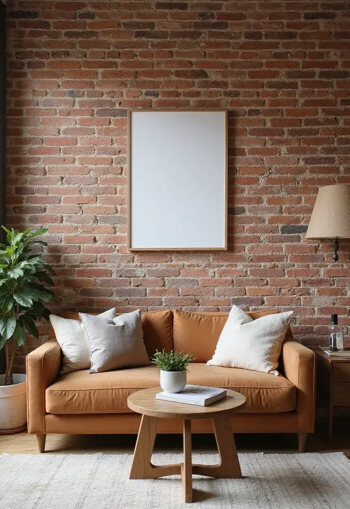 27 Industrial Wood And Metal Decor Ideas For Chic Spaces - 7. Exposed Brick Walls