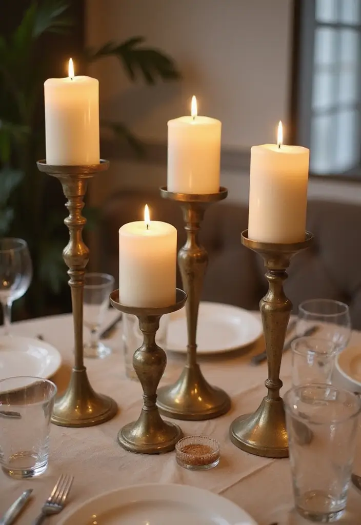 27 Metal Art Project Ideas For Unique Home Decor 14 27 Metal Art Project Ideas For Unique Home Decor - 14. Metal Candle Holders