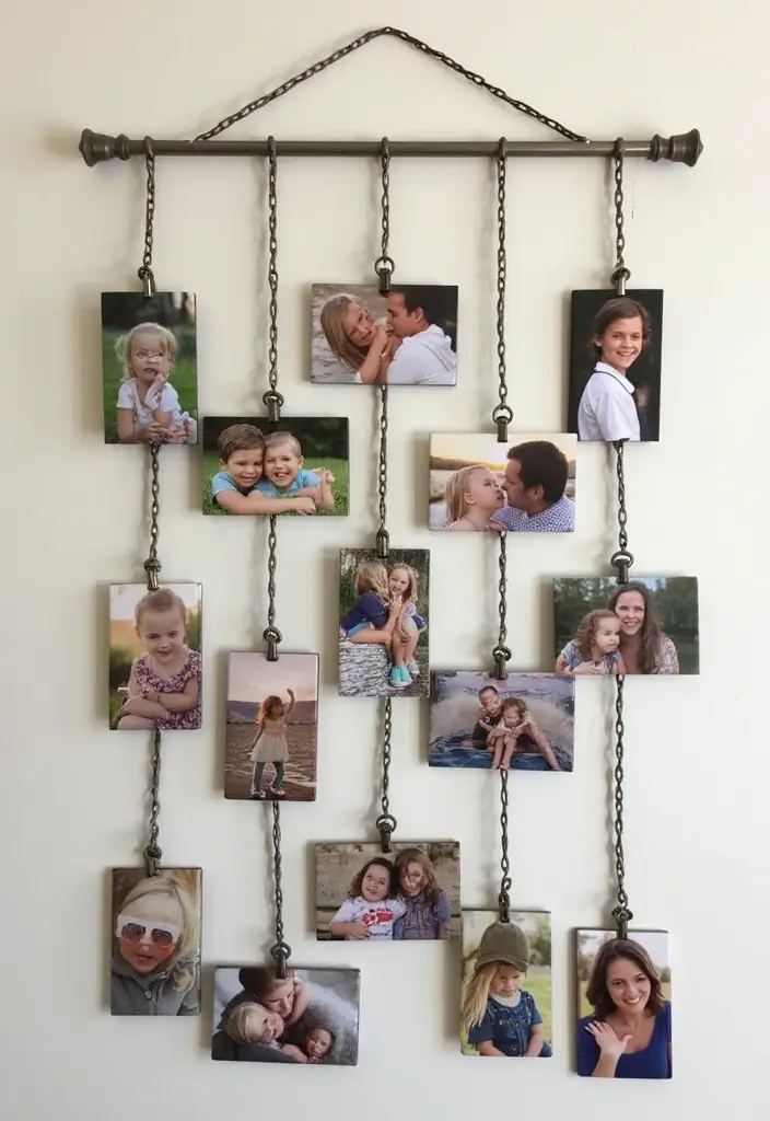 27 Metal Art Project Ideas For Unique Home Decor 25 27 Metal Art Project Ideas For Unique Home Decor - 23. Metal Photo Displays