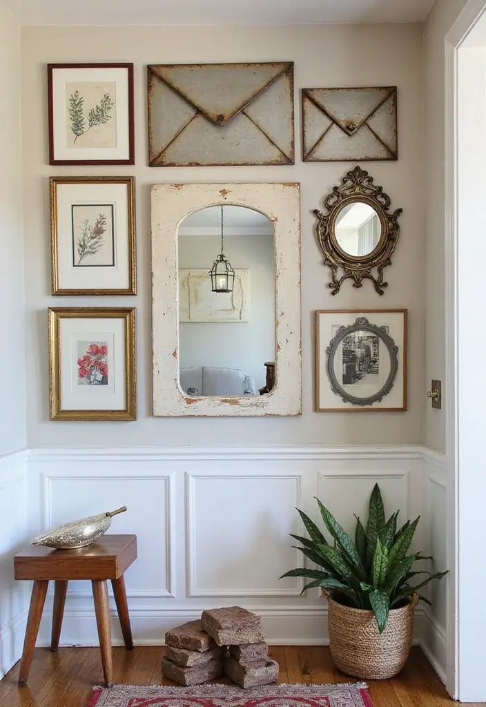 27 Metal Envelope Wall Decor Ideas For Entryways 36 27 Metal Envelope Wall Decor Ideas For Entryways - 12. Bold Gallery Walls