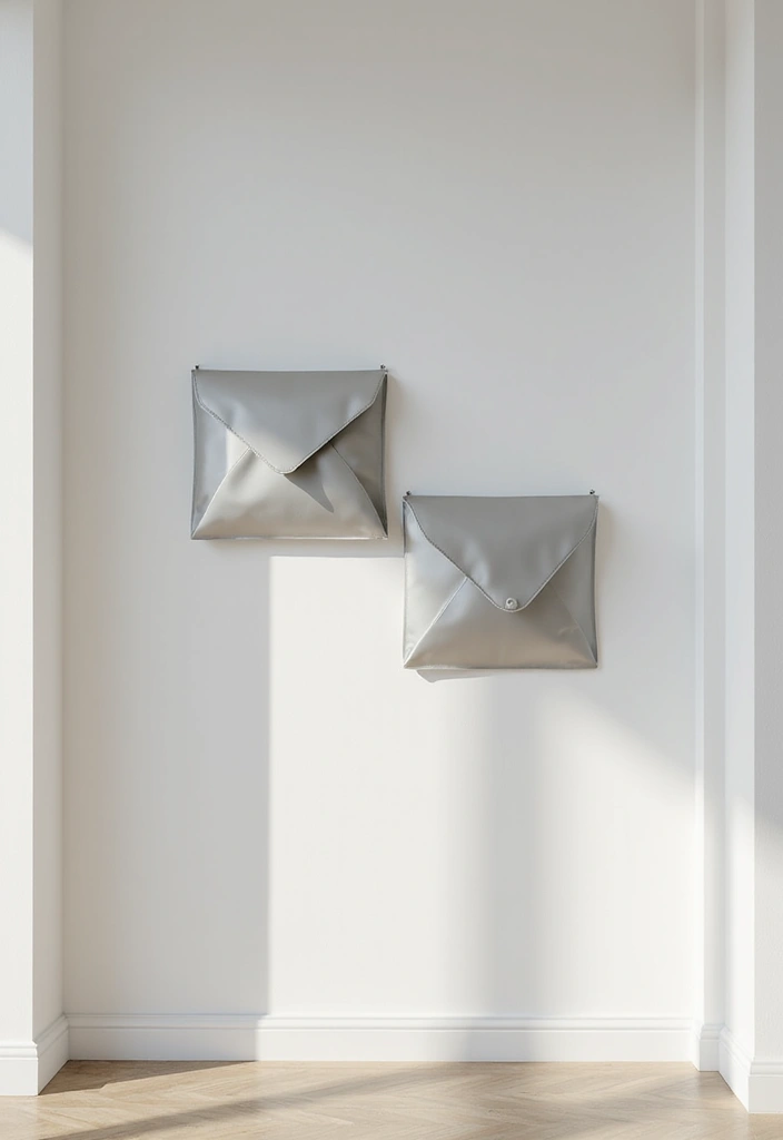 27 Metal Envelope Wall Decor Ideas For Entryways 46 27 Metal Envelope Wall Decor Ideas For Entryways - 16. Minimalist Approaches