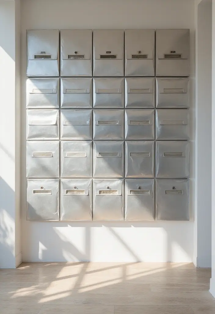 27 Metal Envelope Wall Decor Ideas For Entryways 53 27 Metal Envelope Wall Decor Ideas For Entryways - 21. Grid Layouts