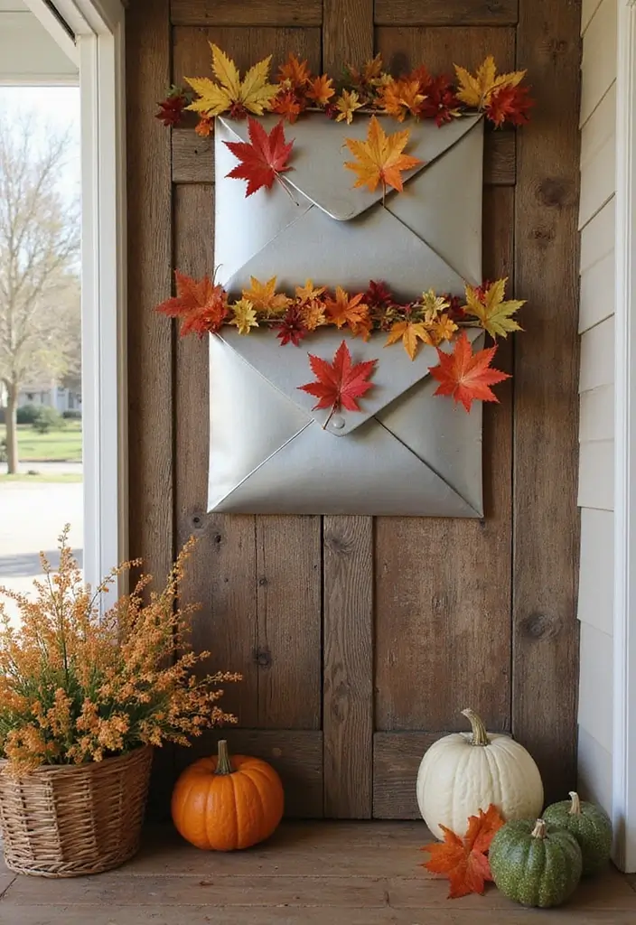 27 Metal Envelope Wall Decor Ideas For Entryways 10 27 Metal Envelope Wall Decor Ideas For Entryways - 4. Seasonal Decor Switch-Up