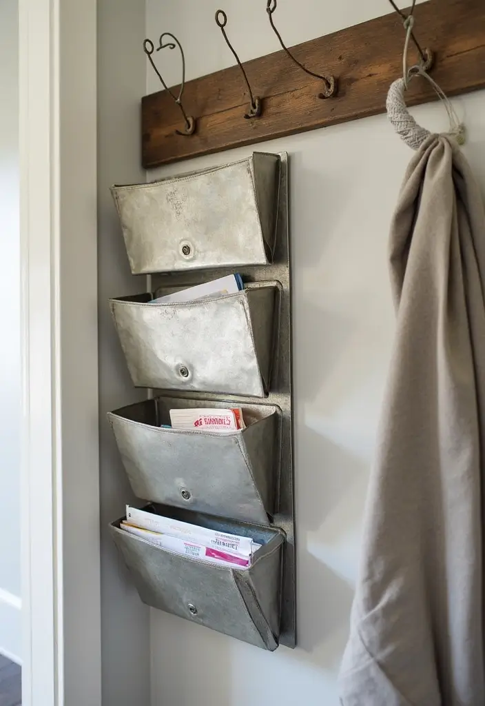 27 Metal Envelope Wall Decor Ideas For Entryways 13 27 Metal Envelope Wall Decor Ideas For Entryways - 7. Envelopes for Organizational Bliss