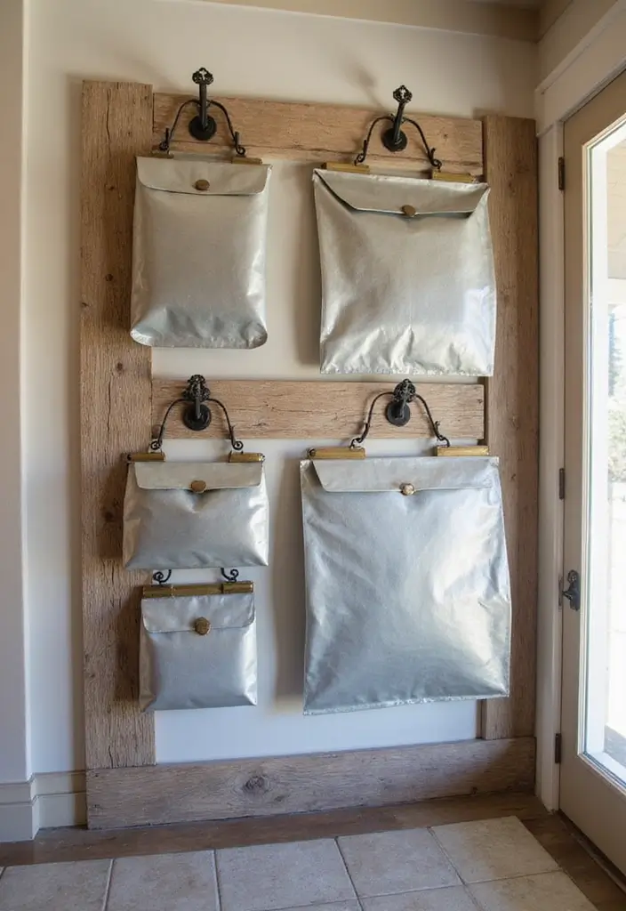 27 Metal Envelope Wall Decor Ideas For Entryways 27 27 Metal Envelope Wall Decor Ideas For Entryways - 9. Rustic Frames Around Envelopes
