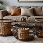 27 Modern Metal Basket Decor Ideas For Stylish Storage