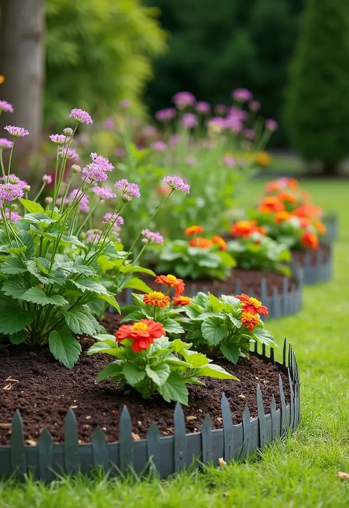 27 Rustic Metal Tree Decor Ideas That Inspire 10. Metal Tree Garden Edging 20251013 163331