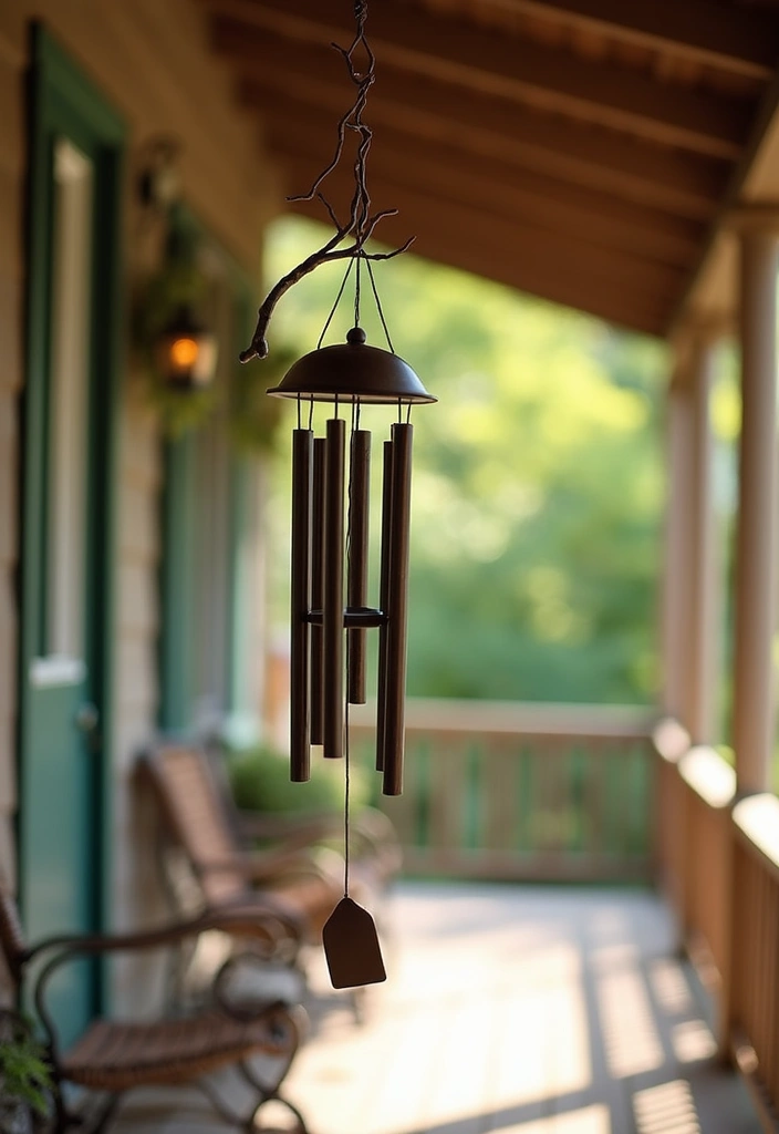 27 Rustic Metal Tree Decor Ideas That Inspire 13. Metal Tree Wind Chimes 20251013 163341