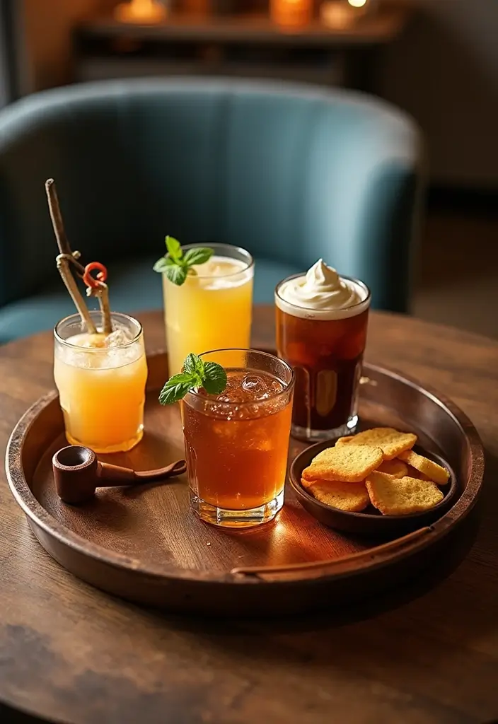 28 Creative Metal Pipe Decor Ideas For DIY Enthusiasts - 25. Pipe Serving Tray