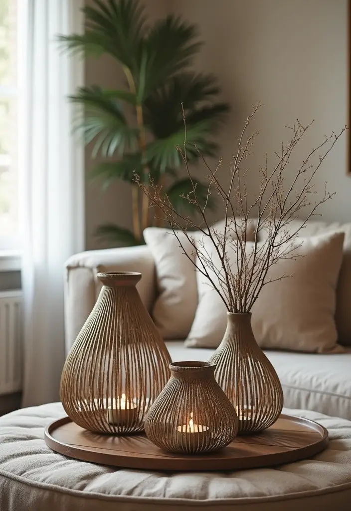 28 Home Decor Ideas With Metal Mesh For Industrial Style - 11. Metal Mesh Accessories