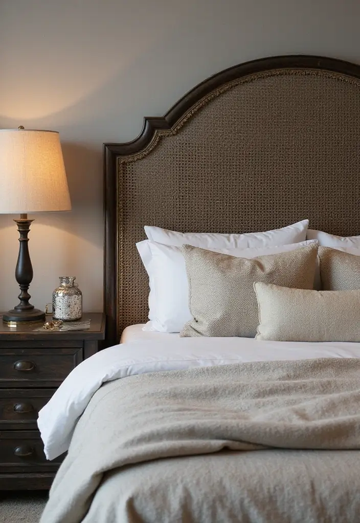 28 Home Decor Ideas With Metal Mesh For Industrial Style - 25. Metal Mesh Headboards