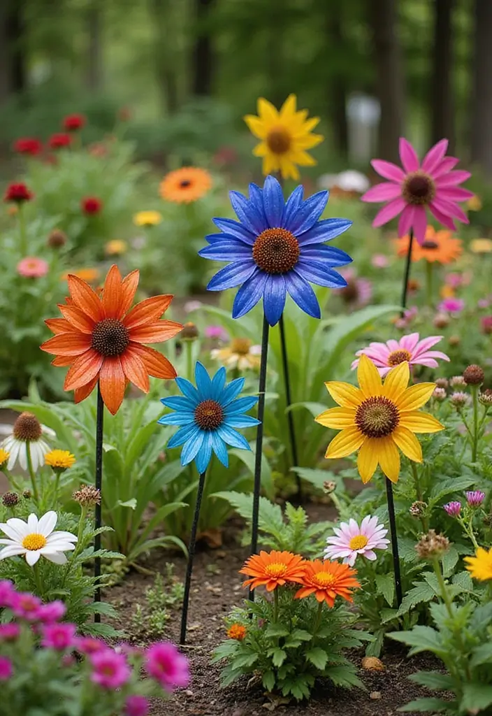 28 Jamaican Metal Art Decor Ideas With Cultural Vibes 11 28 Jamaican Metal Art Decor Ideas With Cultural Vibes 3. Metal Garden Stakes 20251013 163953