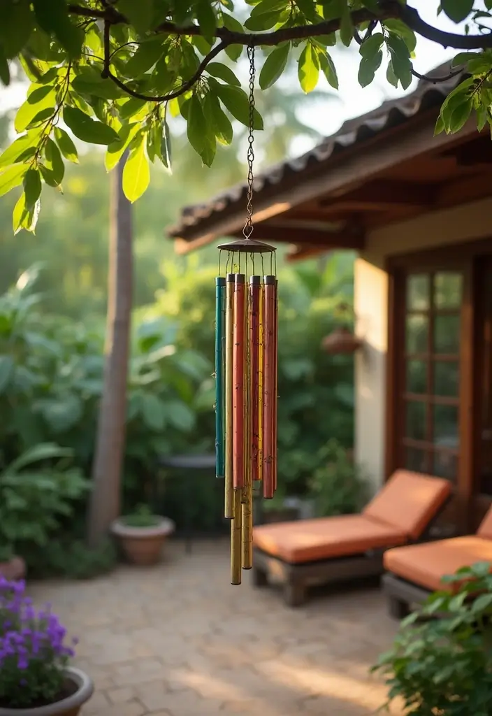 28 Jamaican Metal Art Decor Ideas With Cultural Vibes 13 28 Jamaican Metal Art Decor Ideas With Cultural Vibes 5. Vibrant Metal Wind Chimes 20251013 164000
